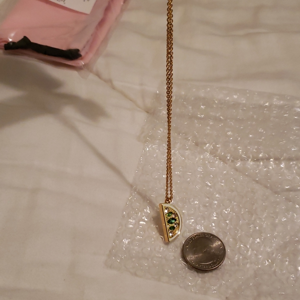 Kate Spade Out of Office Lime Necklace - Picture 4 of 8